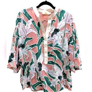 Tory Burch sample blouse size 4 in excellent like-new condition